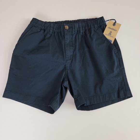 Chubbies The Armadas 5.5 "Navy Originals Stretch Shorts Sz S NEW - Picture 2 of 13